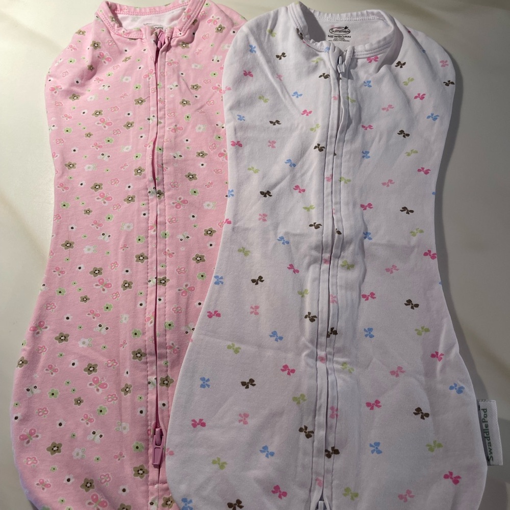 Newborn Summer Swaddle Pods- never used.